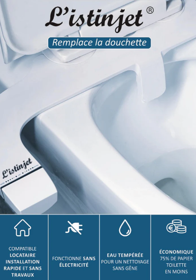 Achetez un Bidet manuel pour toilette – Installation Facile et Rapide