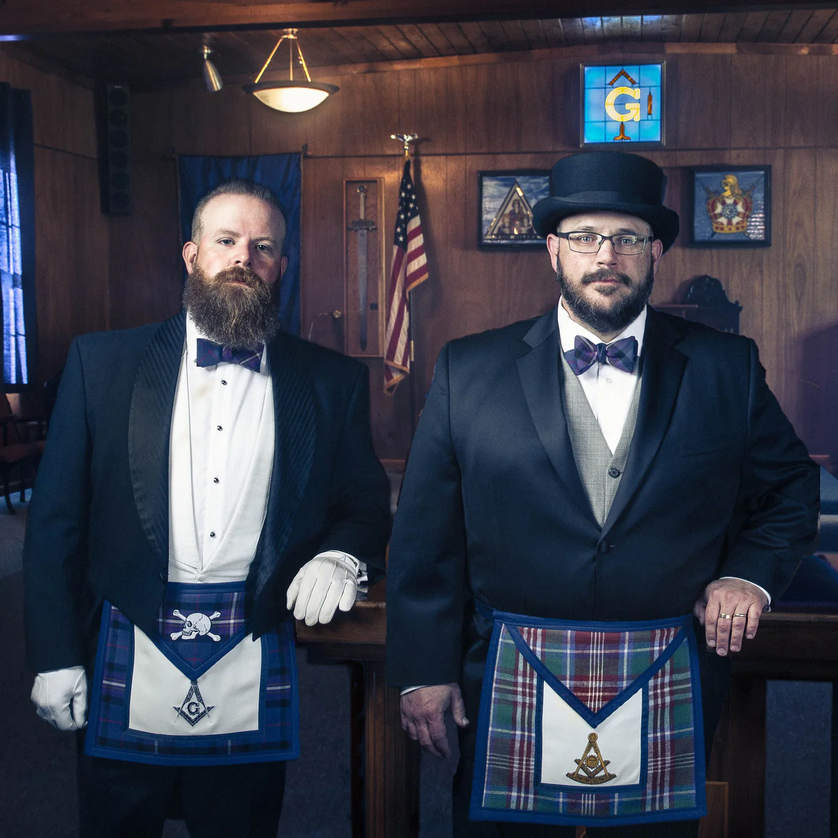 Premium Masonic Apron by Skylarkinfantry – Tradition Woven with Honor