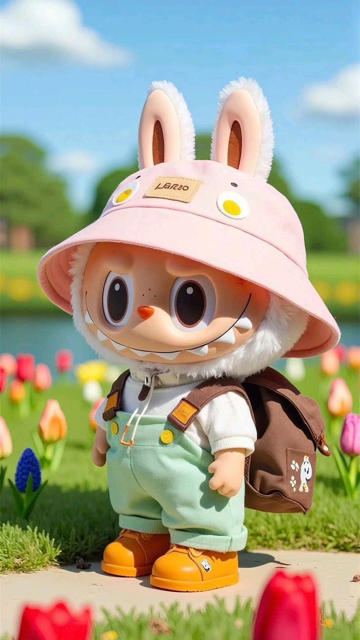 Labubu plush figurines for collectors