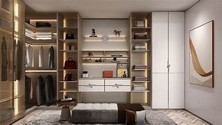 Contemporary Built In and Walk-In Wardrobe Solutions in KL