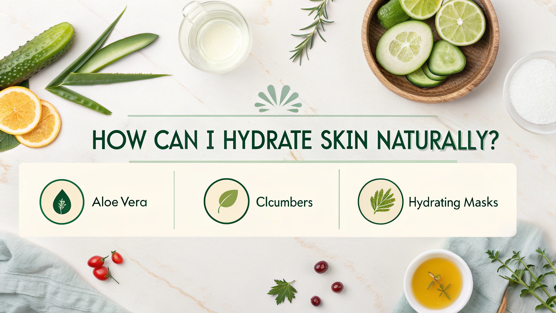 How Can I Hydrate Skin Naturally?